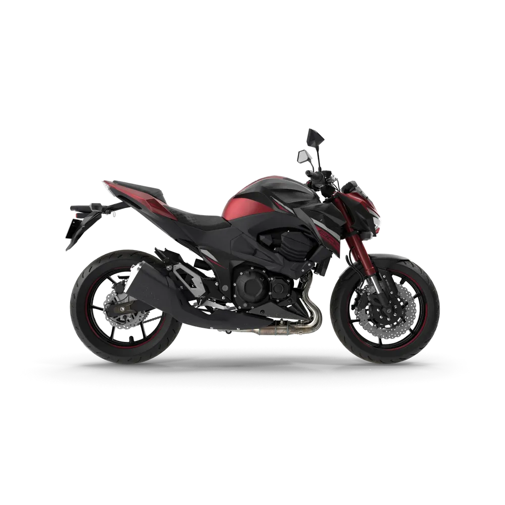 Kawasaki Z800 view 3
